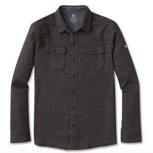 Kuhl Men's Descendr Shirt - In Dark Grey (Boulder) Size Medium